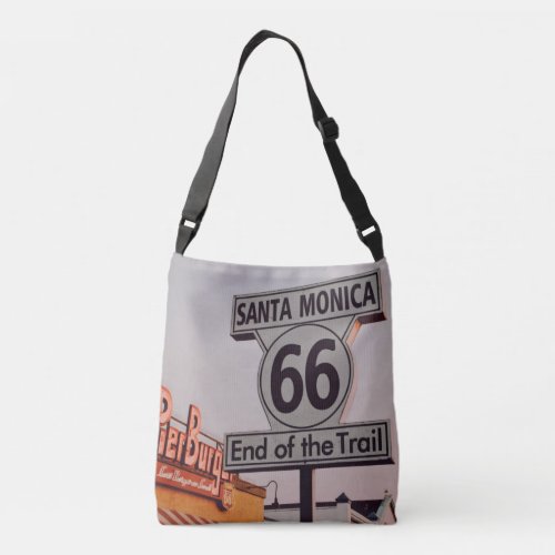 Santa Monica Route 66 California Crossbody Bag