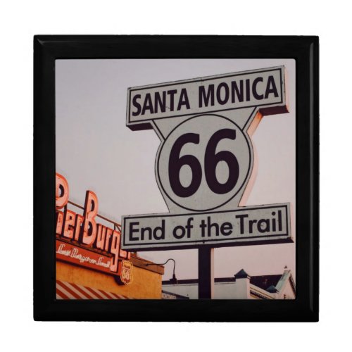 Santa Monica Route 66 California Gift Box