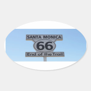 Santa Monica Route 66 Sticker