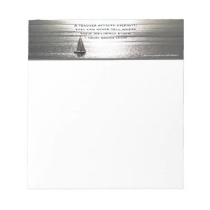Santa Monica Sailing, for teachers - SMALL Notepad