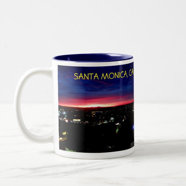 SANTA MONICA SUNRISE#2 MUG (Left)