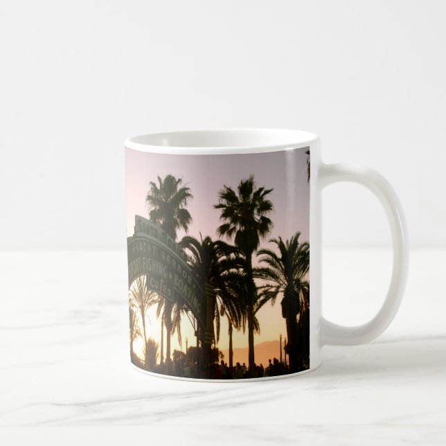 Santa Monica Sunset Mug (Right)