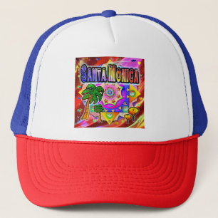 Santa Monica Tropical Friends Hat