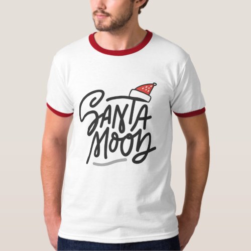 SANTA MOOD Fun Trendy Mens Christmas Holiday T_Shirt