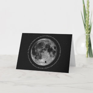 Santa Moon Holiday Card