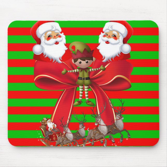 Santa Mouse Pad (Front)