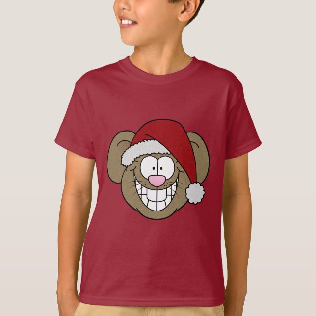 Santa Mouse T-Shirt (Front)