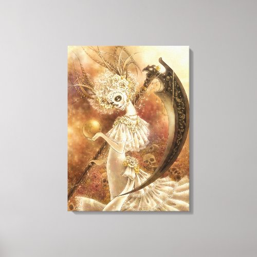 Santa Muerte Canvas Print