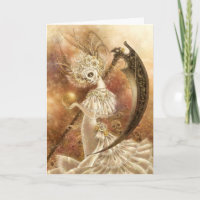 Santa Muerte Greeting Card