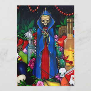 Santa Muerte INVITATIONS Day of the Dead