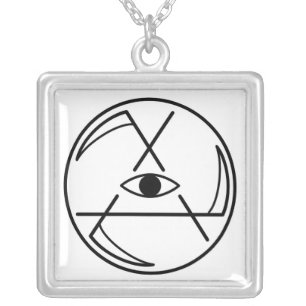 Santa Muerte Magick Psychic Power Seal Necklace