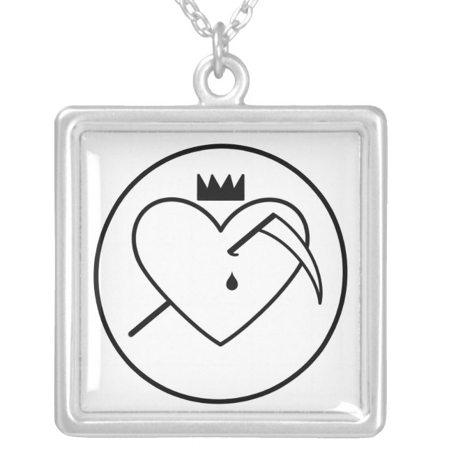 Santa Muerte Magick True Love Seal Necklace (Front)