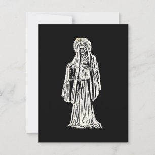 Santa Muerte Postcard