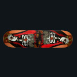 Santa Muerte Skateboard<br><div class="desc">This Santa Muerte sculpture is part of a Dia de los Muertos altar. Customize by adding text!</div>