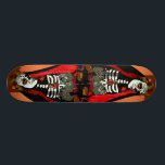 Santa Muerte Skateboard<br><div class="desc">This Santa Muerte sculpture is part of a Dia de los Muertos altar. Customize by adding text!</div>