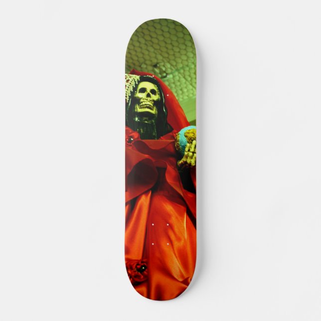 Santa Muerte Skateboard (Front)