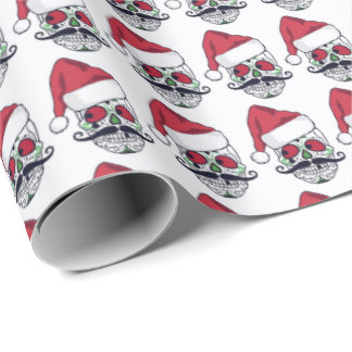 Santa Muerte Wrapping Paper