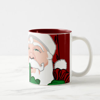 Santa Mug Coffee Cup Festive Christmas Santa Cup