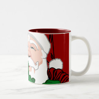 Santa Mug Coffee Cup Festive Santa Cup