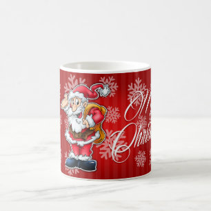 Santa mug merry christmas