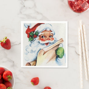 Santa Napkins