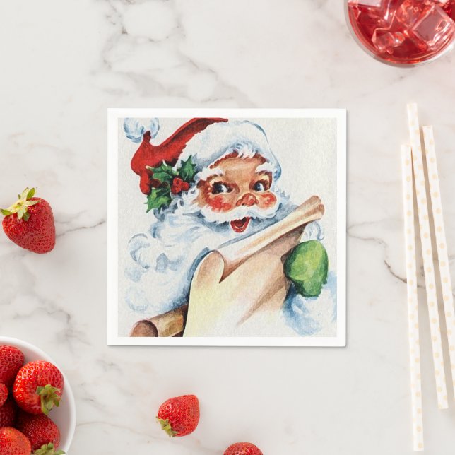 Santa Napkins (Insitu)