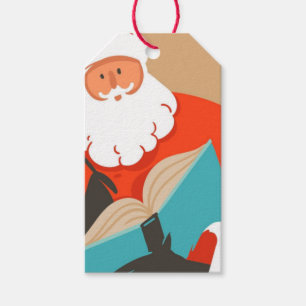 Santa Naughty Nice List Gift Tags