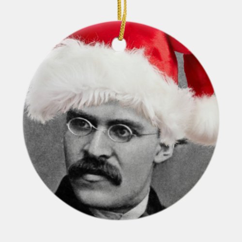 Santa Nietzsche Atheist Ornament