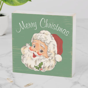 Santa No. 1 Wooden Box Sign