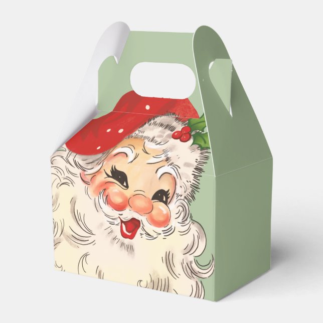 Santa No. 3 Favor Box (Front Side)
