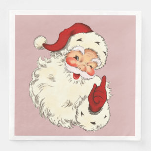 Santa No. 4  Paper Dinner Napkins