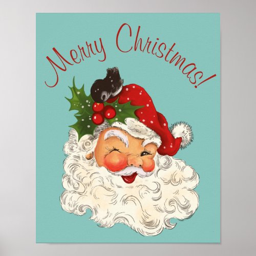 Santa No 5 Poster