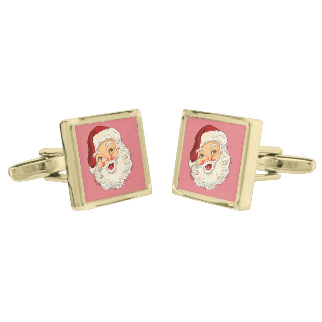 Santa No. 6 Cufflinks (Angled)