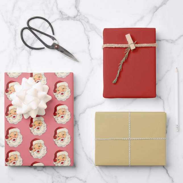 Santa No. 6 Wrapping Paper Sheets (Front)