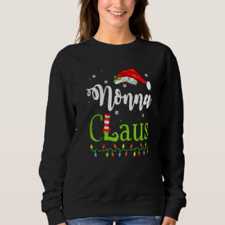 Santa Nonna Claus Christmas Matching Family Sweatshirt