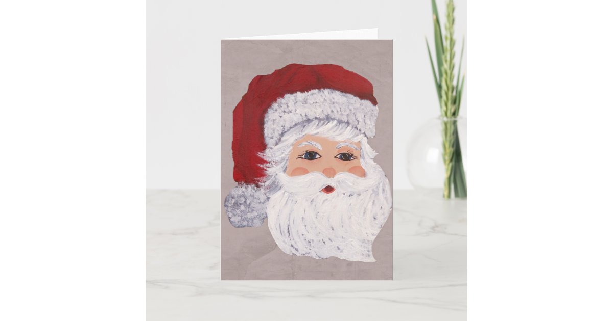 Santa Note Card | Zazzle