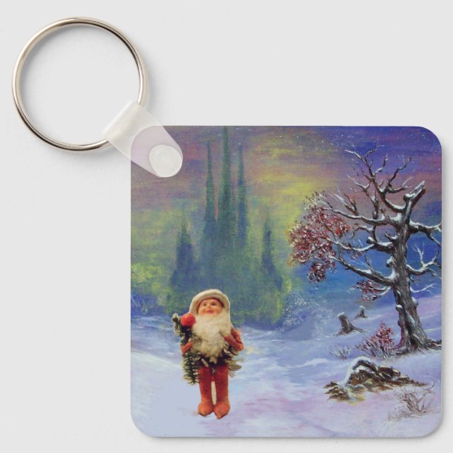 SANTA OF THE GNOMES KEYCHAIN (Front)