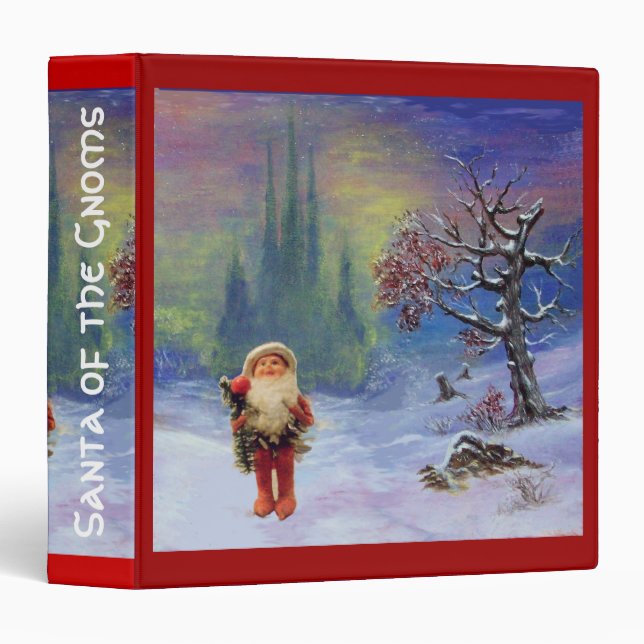 SANTA OF THE GNOMS BINDER (Front/Spine)