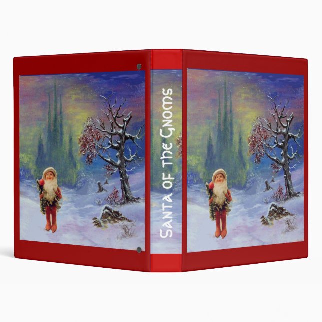SANTA OF THE GNOMS BINDER (Background)