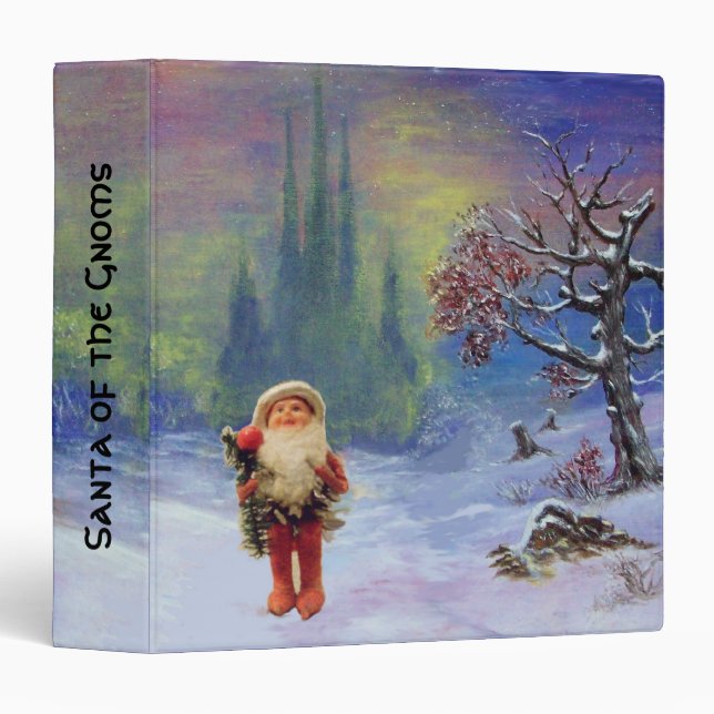 SANTA OF THE GNOMS BINDER (Front/Spine)