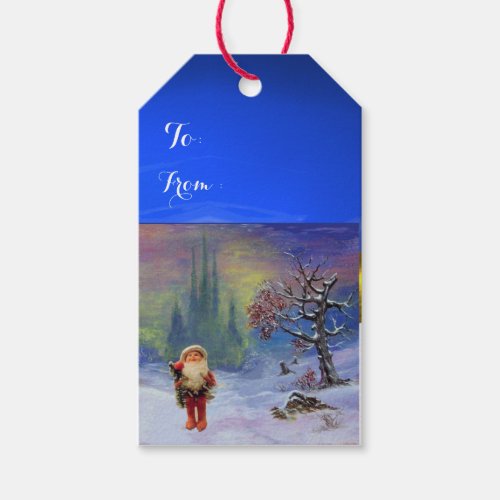 SANTA OF THE GNOMS GIFT TAGS