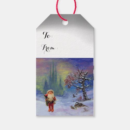 SANTA OF THE GNOMS GIFT TAGS