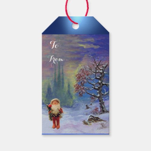 SANTA OF THE GNOMS GIFT TAGS