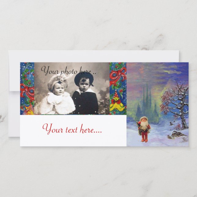 SANTA OF THE GNOMS HOLIDAY CARD (Front)