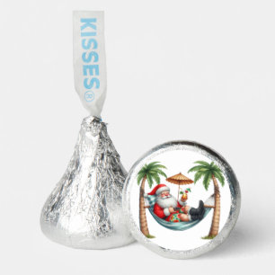 Santa on a Tropical Island Christmas Hershey®'s Kisses®