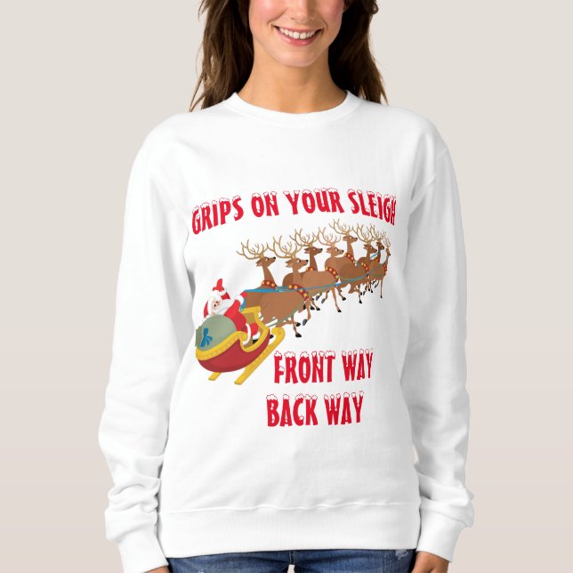 Santa 'One Dance' Xmas Sweater (Front)