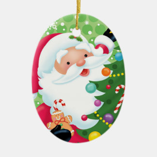 Santa Ornament