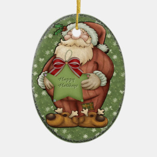 Santa Ornament