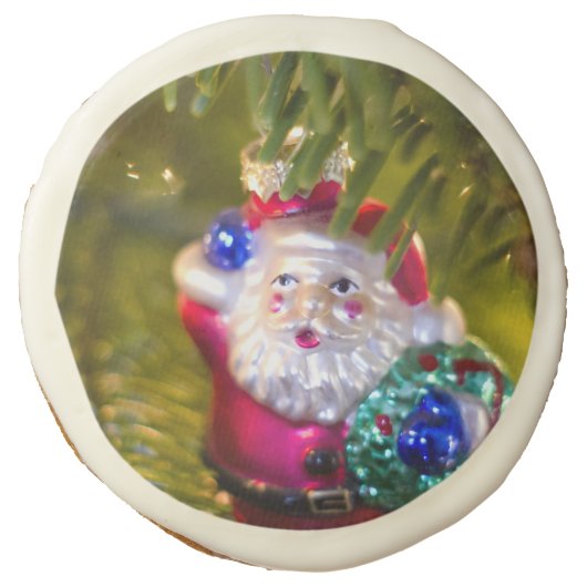Santa Ornament Sugar Cookie (Front)