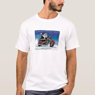 Santa Outlaw© T-shirt white